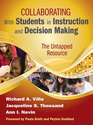 cover image of Collaborating With Students in Instruction and Decision Making